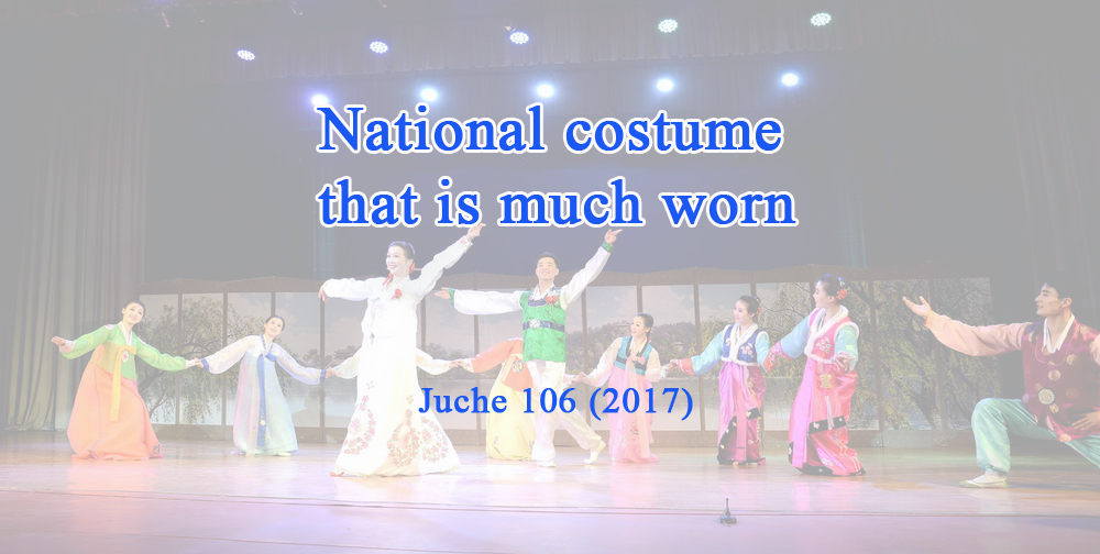 National costume that is much worn