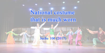 National costume that is much worn