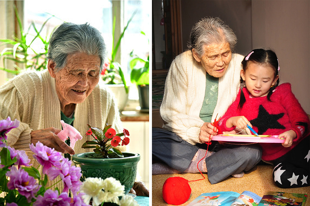 Centenarian Woman