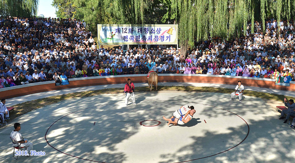 Korean Ssirum with long traditions