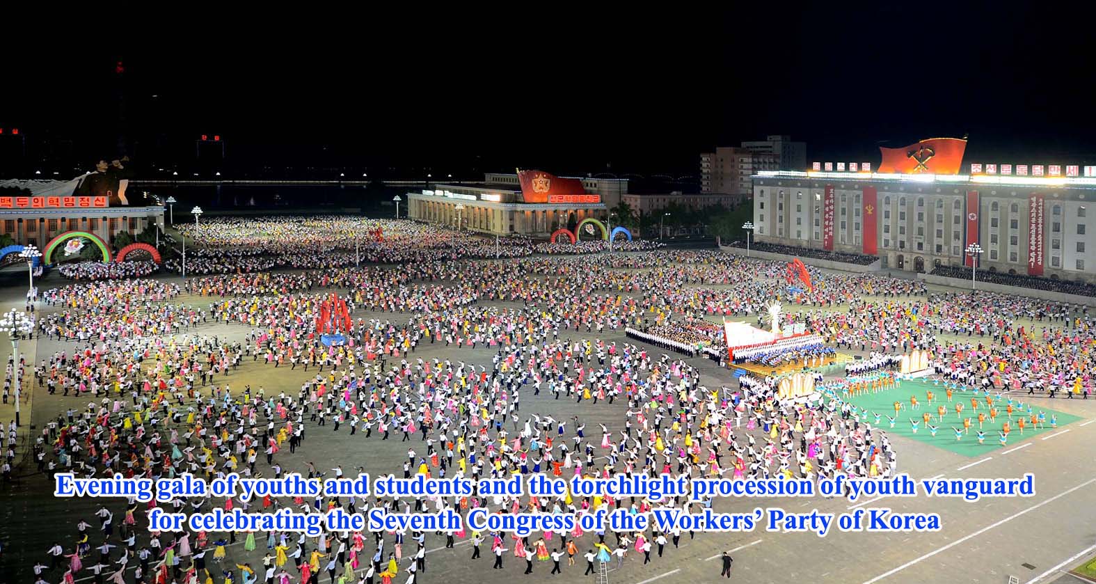 Successful celebration for the Seventh Congress of the Workers’ Party of Korea