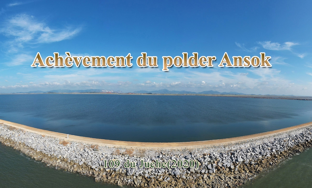 Achèvement du polder Ansok