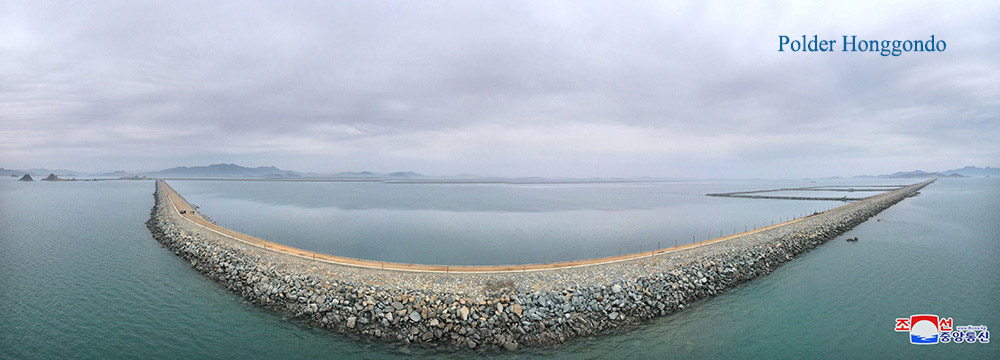 Polders dans la région de la mer de l’Ouest