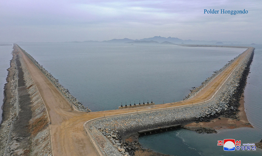 Polders dans la région de la mer de l’Ouest
