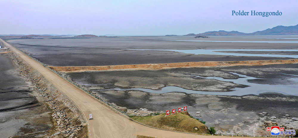 Polders dans la région de la mer de l’Ouest