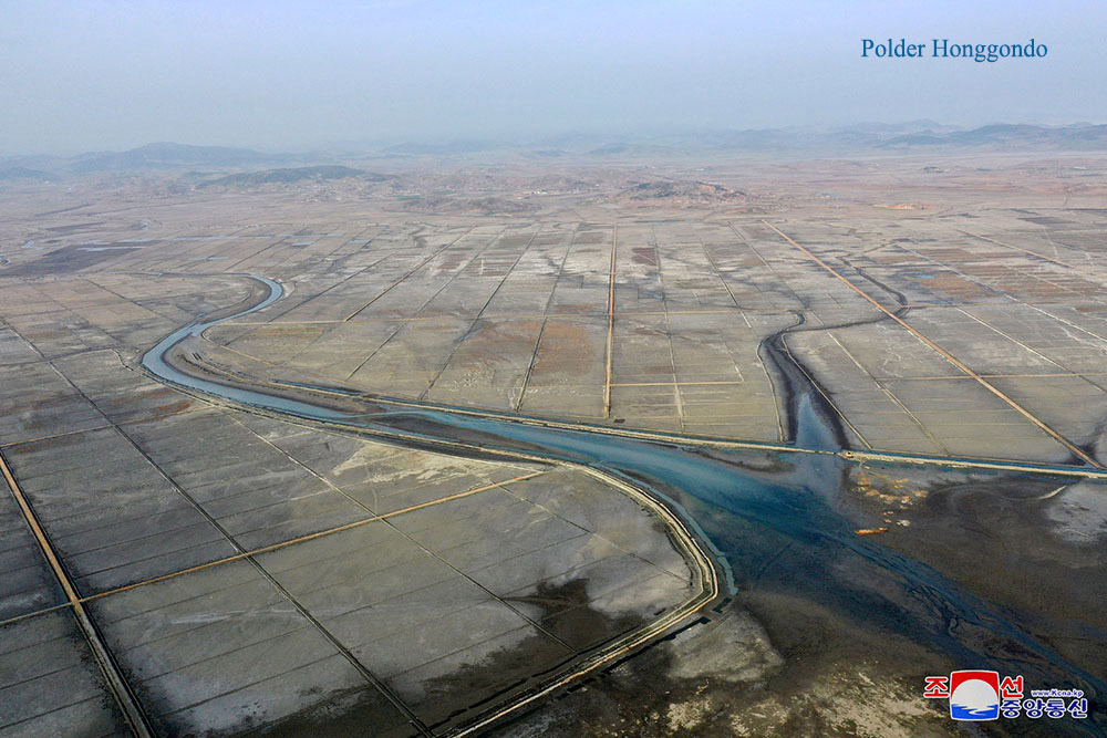 Polders dans la région de la mer de l’Ouest