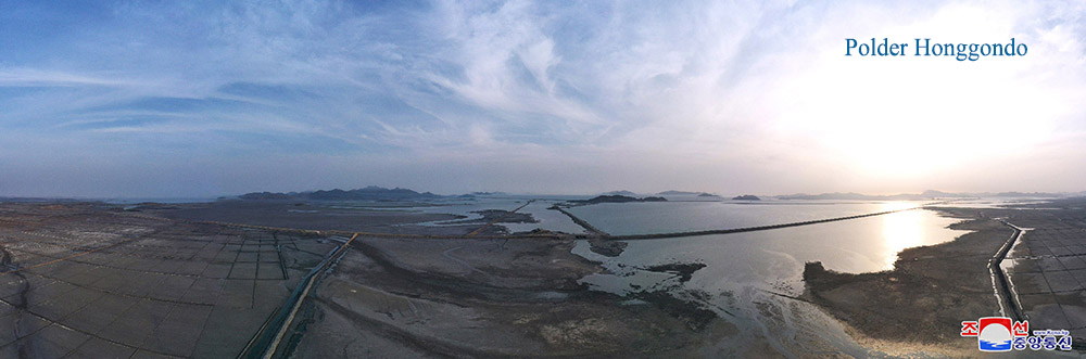 Polders dans la région de la mer de l’Ouest