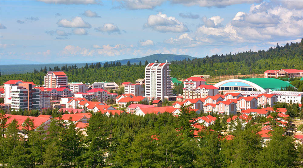 La ville de Samjiyon, ville de montagne moderne(1)