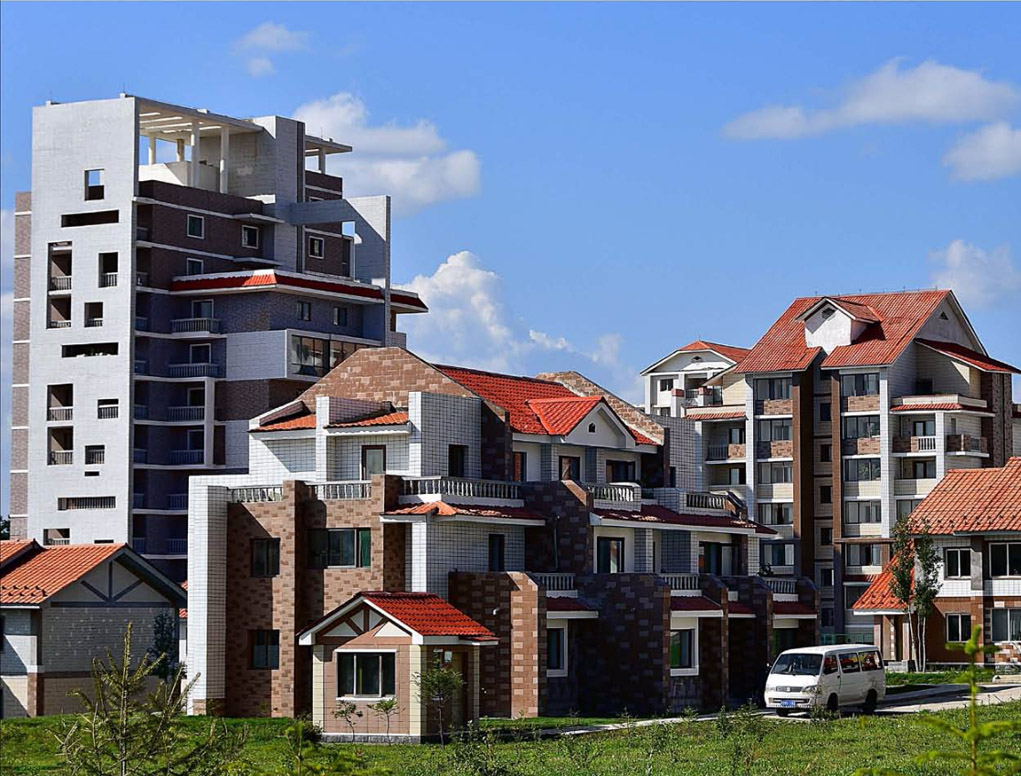 La ville de Samjiyon, ville de montagne moderne(1)