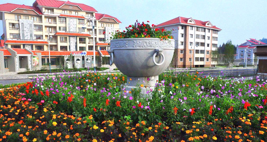 La ville de Samjiyon, ville de montagne moderne(1)