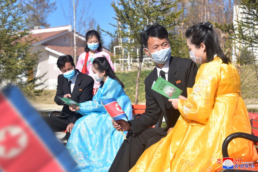 La ville de Samjiyon, ville de montagne moderne(1)