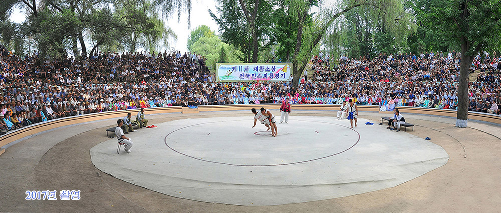 오랜 전통을 가진 조선씨름