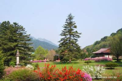 Pohyon Temple in Mt Myohyang