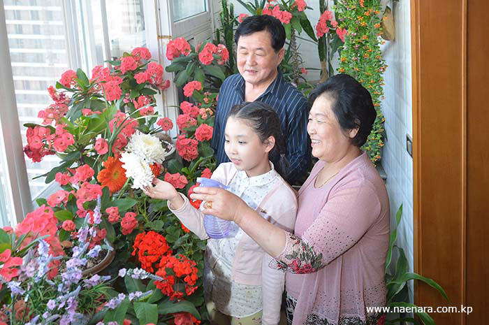 A House Full of Fragrance of Flowers