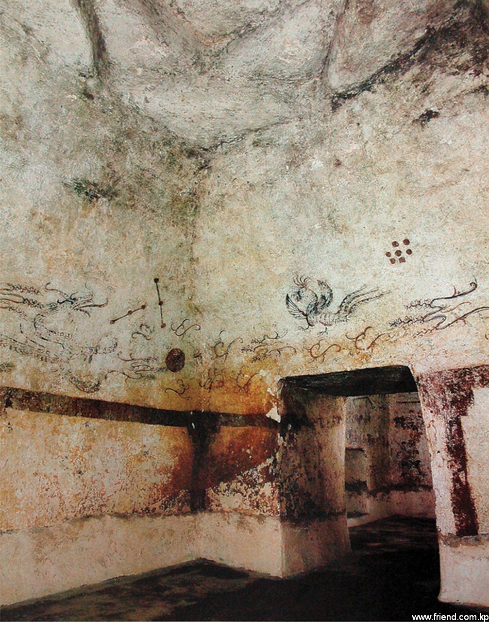 La fresque de la tombe du Coguryo