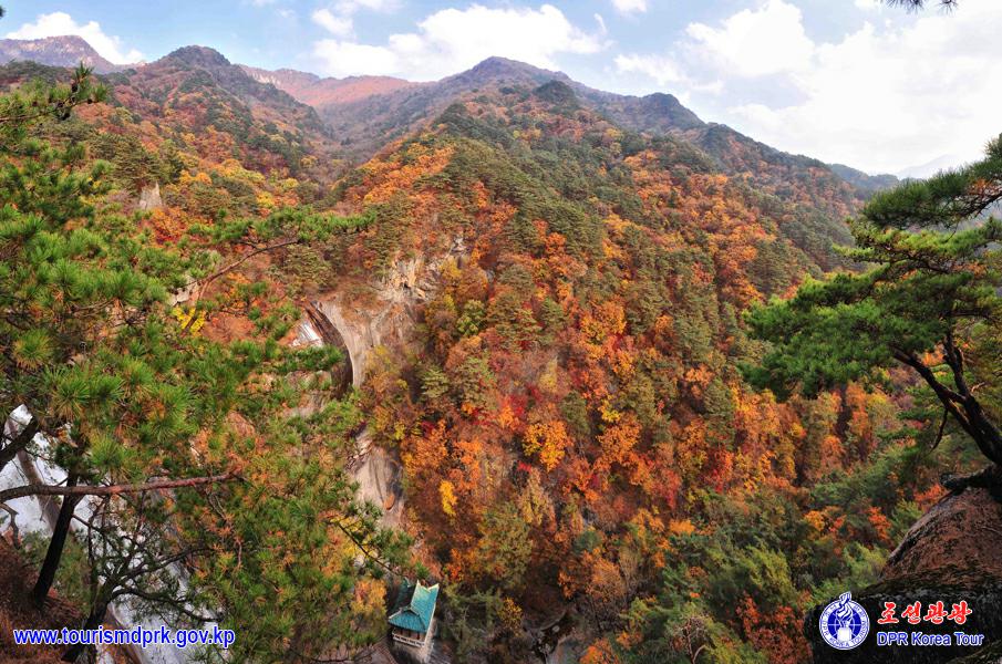 妙香山の秋