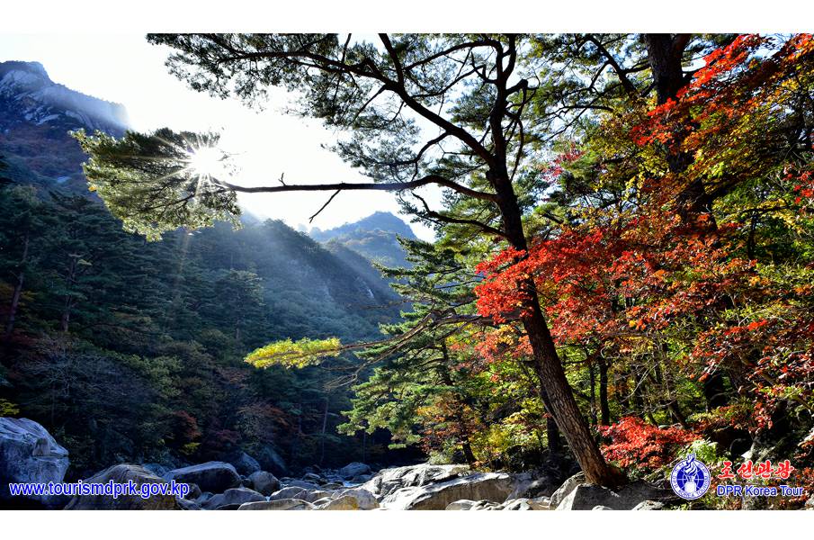 Mt Kumgang in autumn