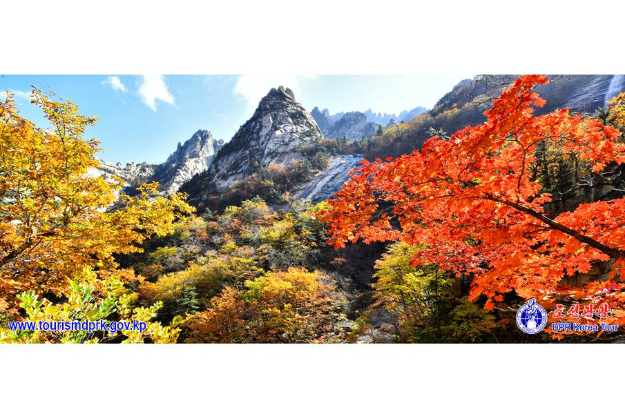 金剛山の秋