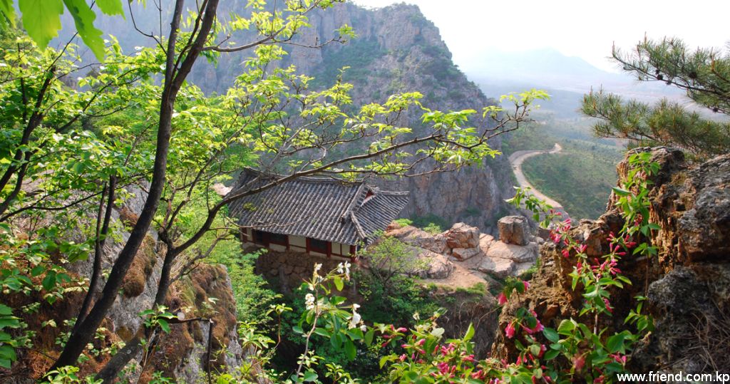 Hyon Temple on Mt. Jangsu