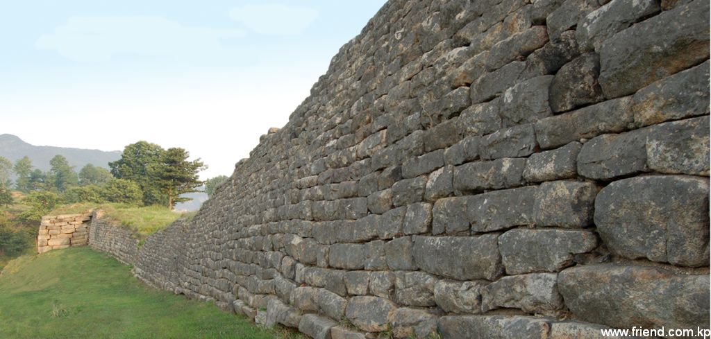 La forteresse Cholong de Nyongbyon