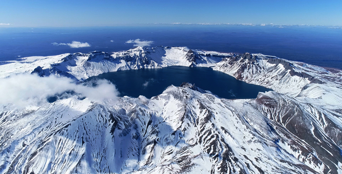 Paysage du mont Paektu