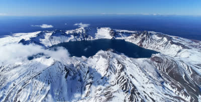 Scenic beauty of Mt Paektu