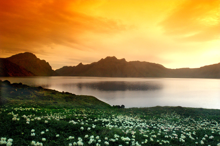 Paysage du mont Paektu