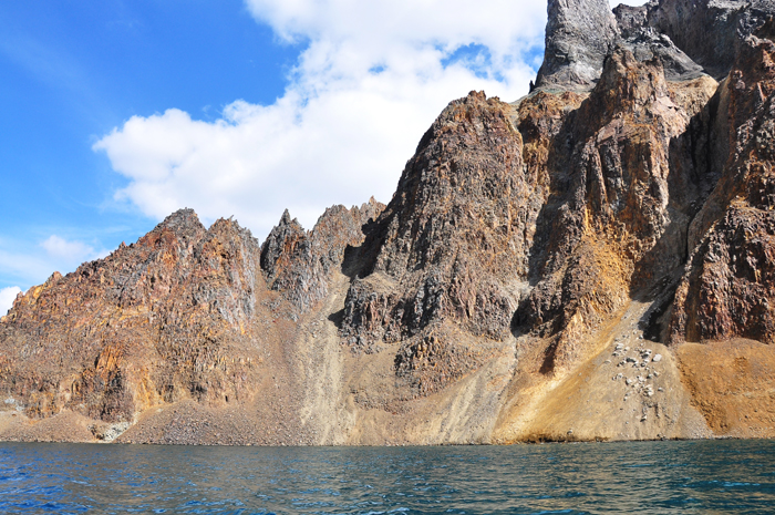 Paysage du mont Paektu