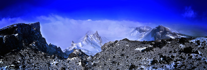 Paysage du mont Paektu