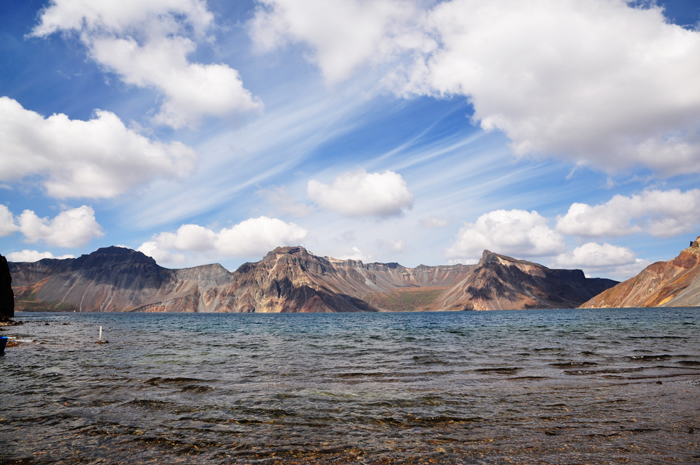 Paysage du mont Paektu