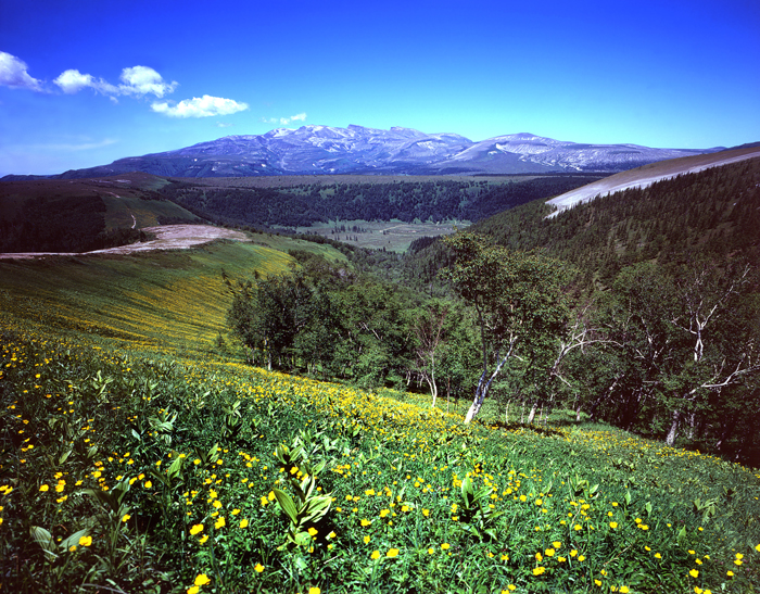 Paysage du mont Paektu