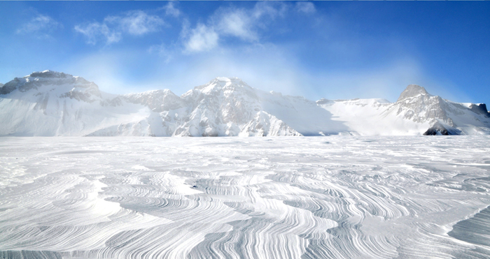 Paysage du mont Paektu