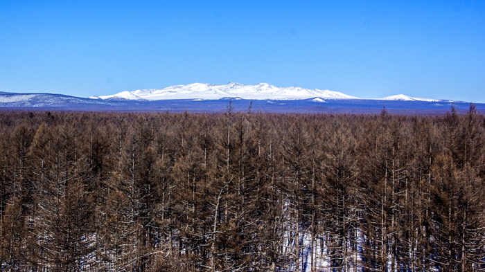 Paysage du mont Paektu