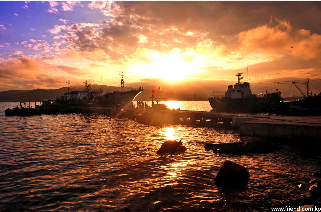 the Evening of a Fishing Port