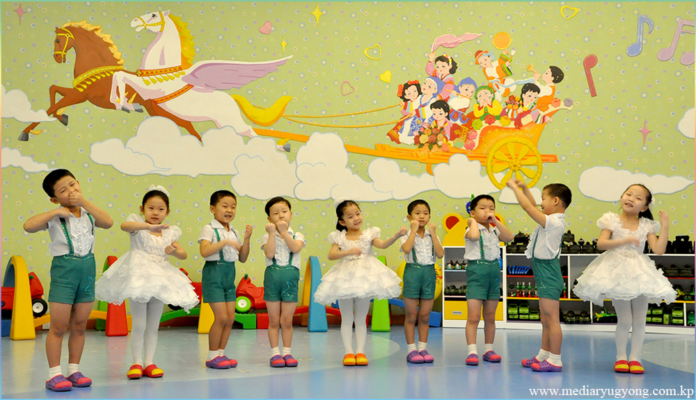 Crèche et la maternelle d’orphelins de Pyongyang