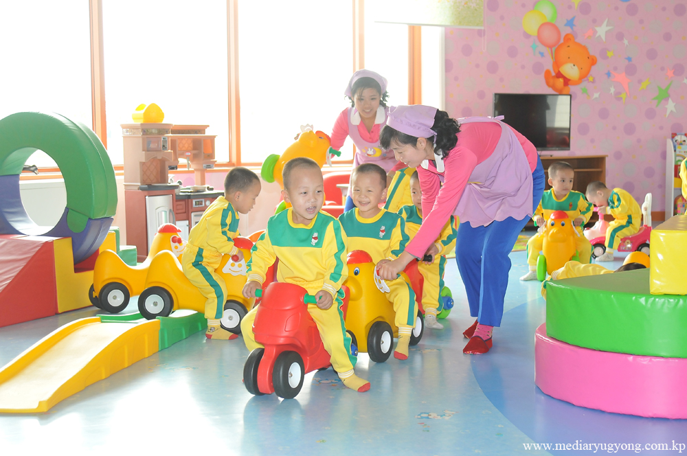 Crèche et la maternelle d’orphelins de Pyongyang