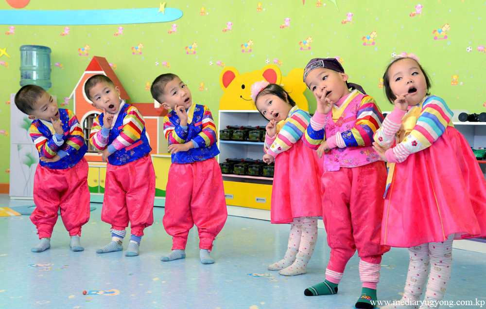 Crèche et la maternelle d’orphelins de Pyongyang