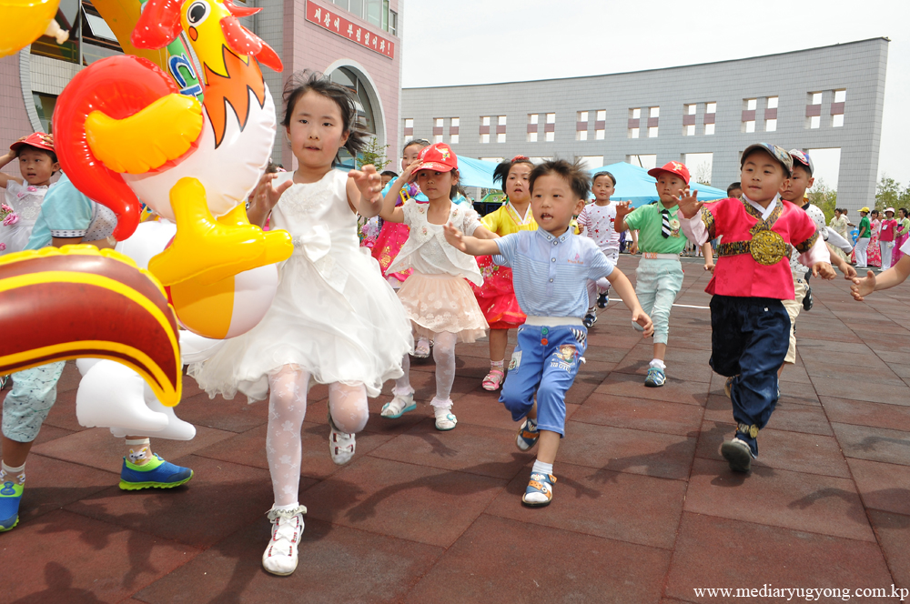 Crèche et la maternelle d’orphelins de Pyongyang