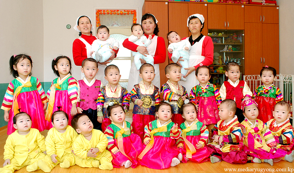 Crèche et la maternelle d’orphelins de Pyongyang