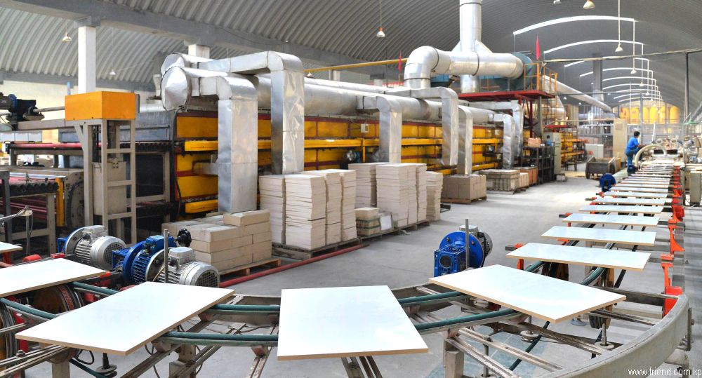 Usine de carreaux Chollima