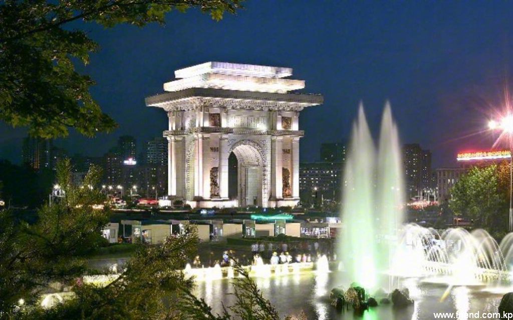 La nuit en Arc de triomphe