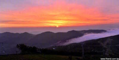 Le matin de la colline Taehwa