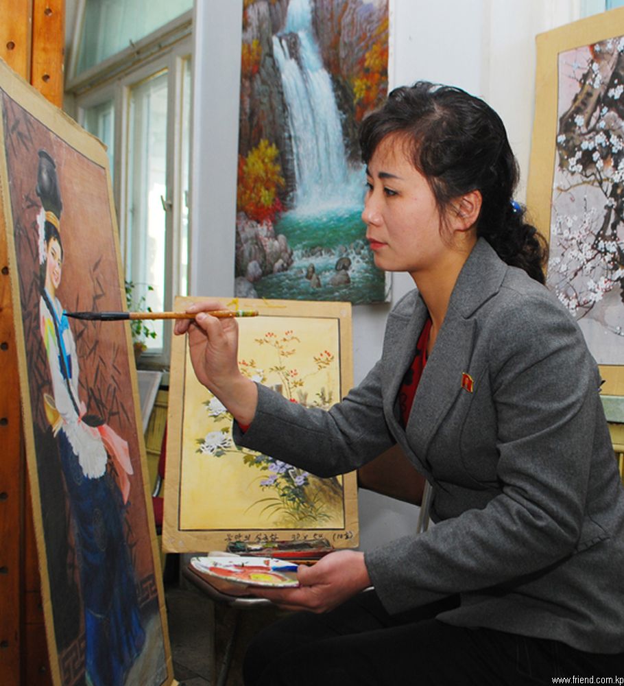 Centre de broderie de Pyongyang