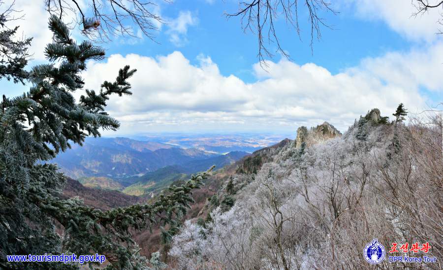妙香山の冬