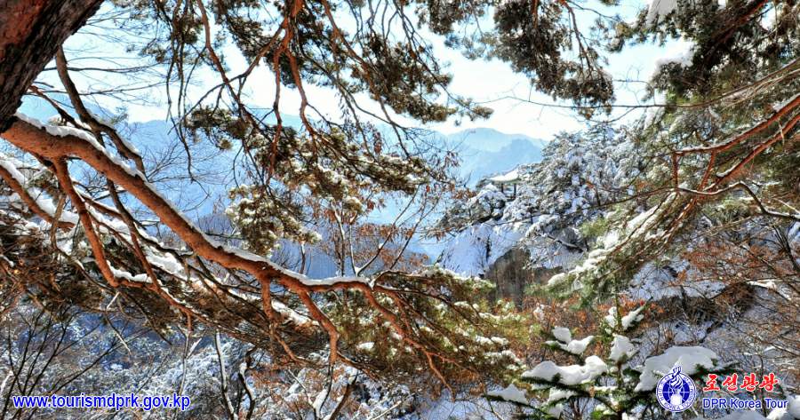 妙香山の冬