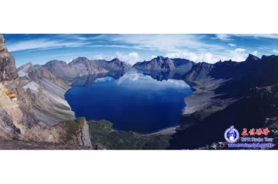 白頭山の大自然