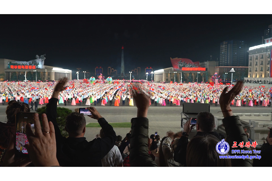 4월의 로씨야관광객