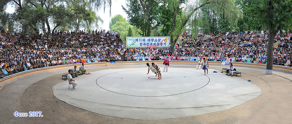 Корейская национальная борьба «сирым» имеет долгую историю