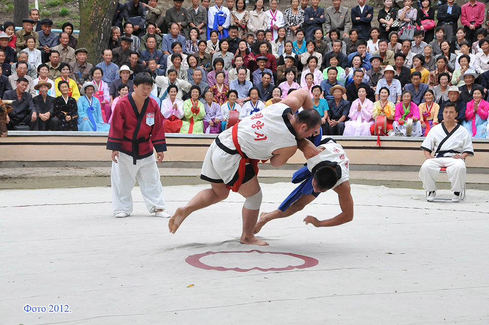 Корейская национальная борьба «сирым» имеет долгую историю