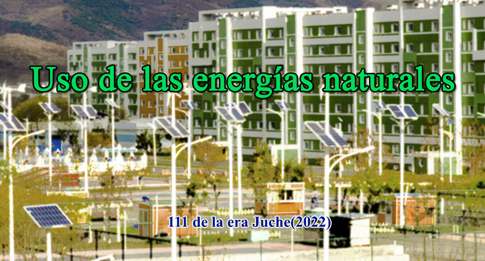 Uso de las energías naturales